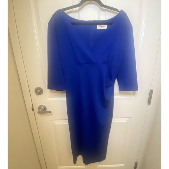 Tatyana Iris Wiggle Pencil Dress - Picture 2 of 4